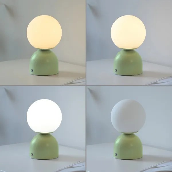 Schöner Wohnen 19218-43 - LED dimmelhető asztali lámpa RUDI LED/1,2W/5V zöld