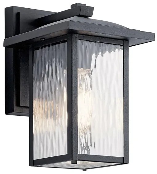 Kichler KL-CAPPANNA-S-BKT - Kültéri fali lámpa CAPPANNA 1xE27/60W/230V IP44