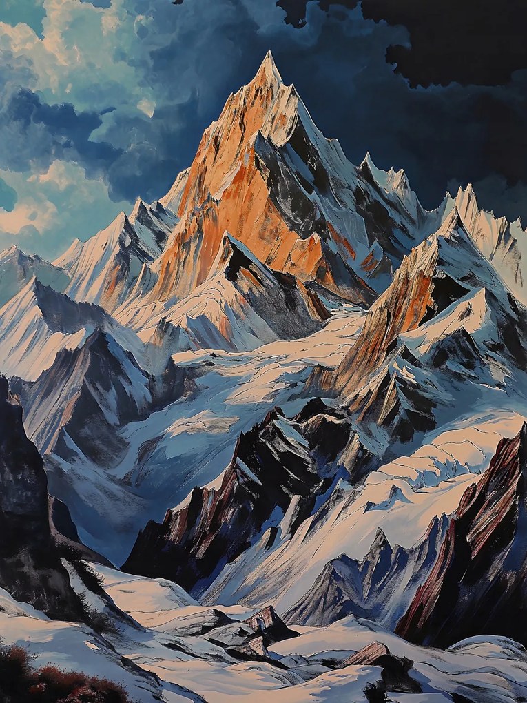 Poszter 30x40cm Hegyek Fenség Pillanatok