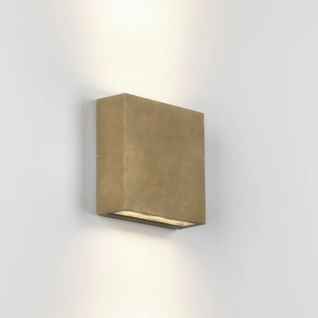 ASTRO LIGHTING 1331013 ELIS Modern Kültéri Fali Lámpa Sárgaréz LED IP54