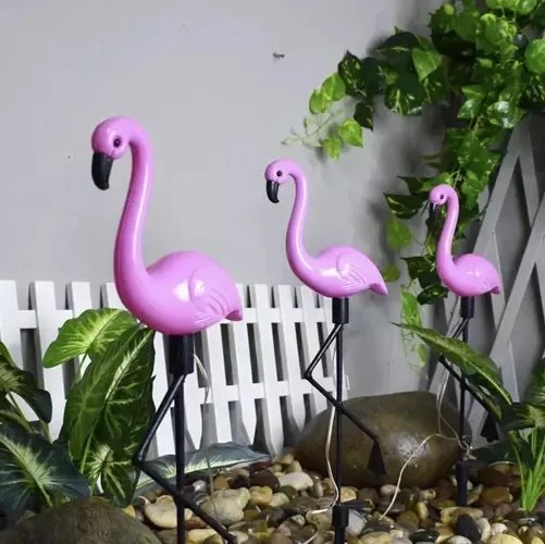 Napelemes kerti lámpa - flamingó Gardlov 21151