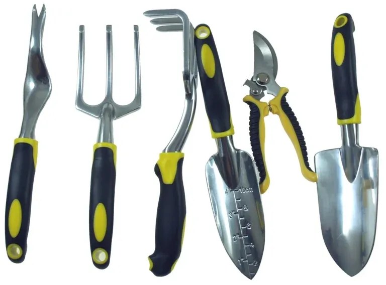 Kerti szerszámkészlet - 6 darabos