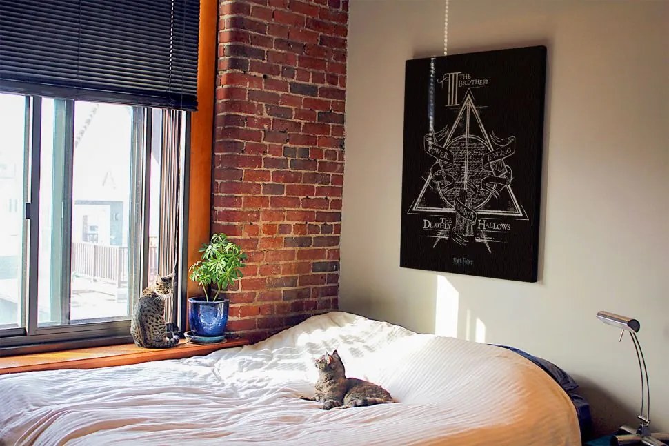 Vászonkép Harry Potter Deathly Hallows 60x80cm WDC99902