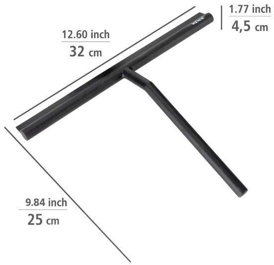 WENKO 25358100 - MOLA lehúzó 32x30 cm fekete