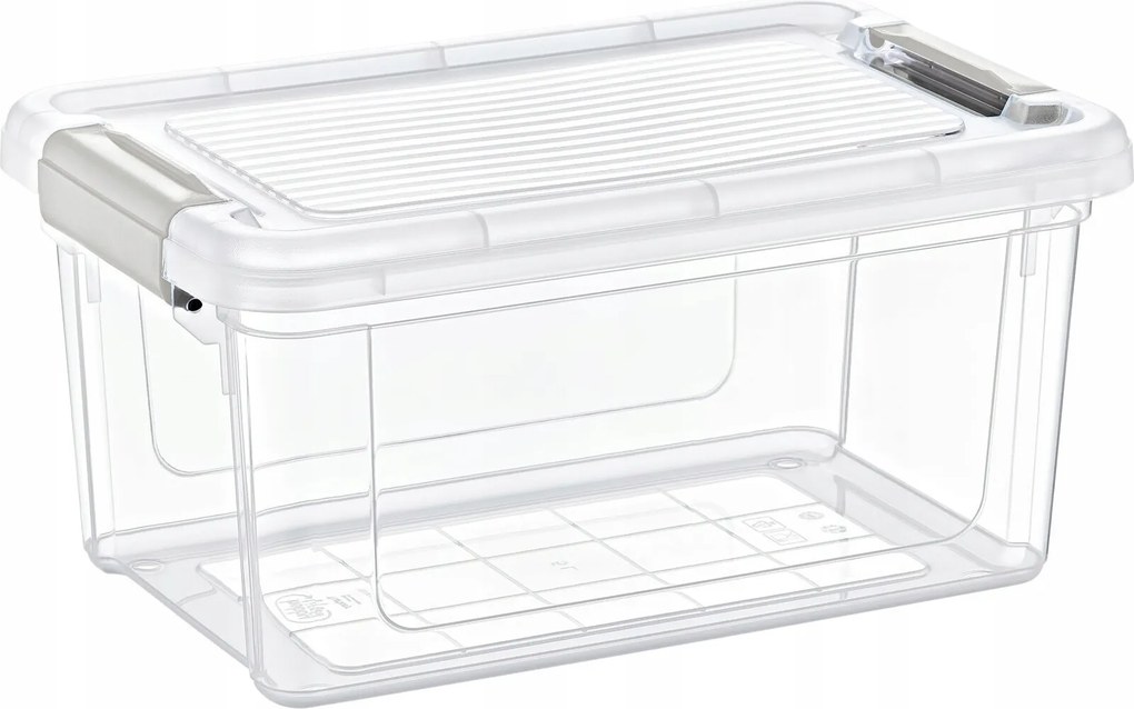 Tároló Doboz Csattal Fedéllel 29X19X14,5 CM 5 L