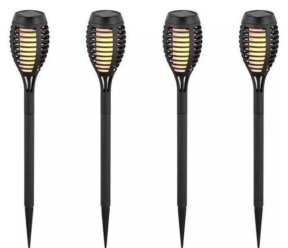 4x LED napelemes lámpa készlet, 4xLED/3,6V, 1xAAA, IP44, 100 mAh
