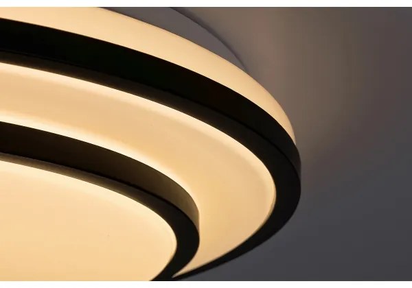 Rabalux 2130 - LED Dimmelhető mennyezeti lámpa LUPITA LED/40W/230V fekete + távirányító