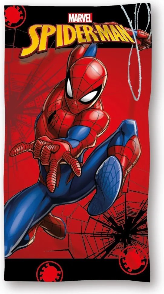 Pókember Web Action fürdőlepedő, strand törölköző 70x140cm (Fast Dry)