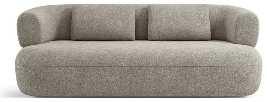 Világosszürke buklé kanapé 178 cm Jenny – Micadoni Home