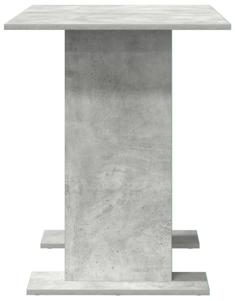 Beton Szürke Étkezőasztal 110x60x75 cm Mérnöki Fa