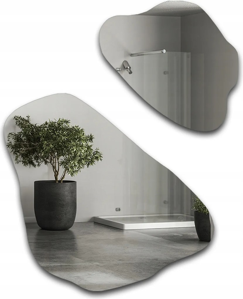 Morion szabálytalan tükör szett 120x148 dekoratív