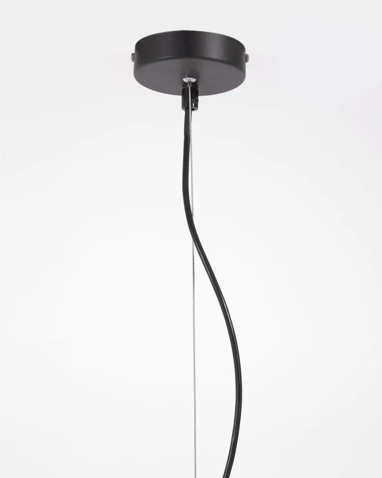 Fekete függőlámpa ø 55 cm Spica – Kave Home