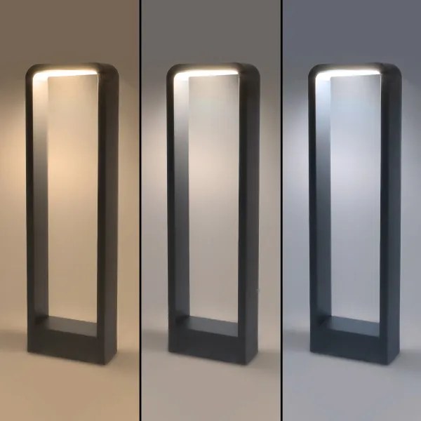 Brilagi-LED Kültéri lámpa BARI LED/7W/230V 3000/4000/6000K antracit IP54 50 cm