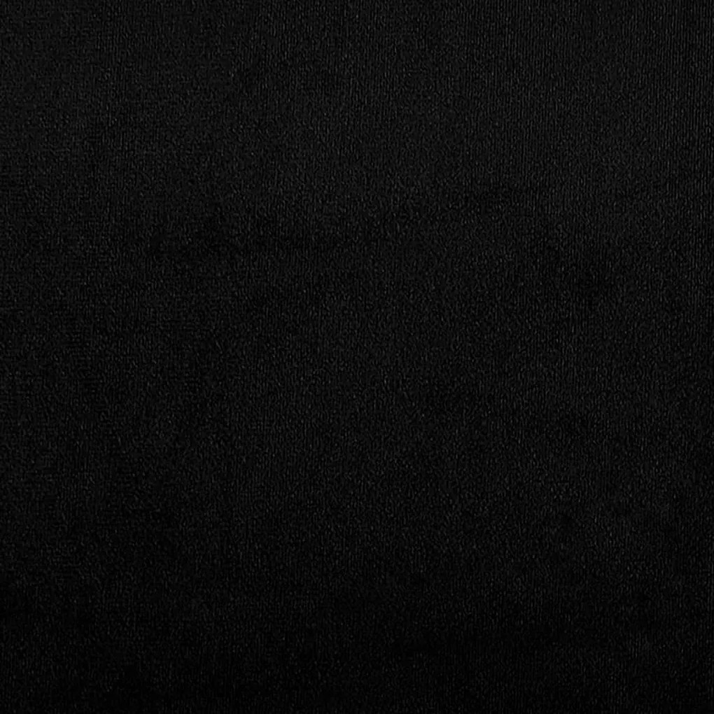 3 részes fekete mikroszálas szövet ülőgarnitúra párnákkal