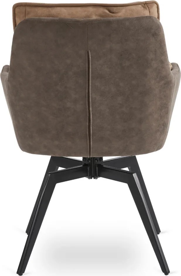 Forgó szék barna színben, ISLA