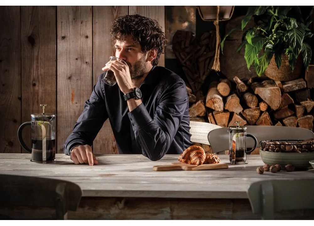 Shiny french press, 1 l - Villa Collection