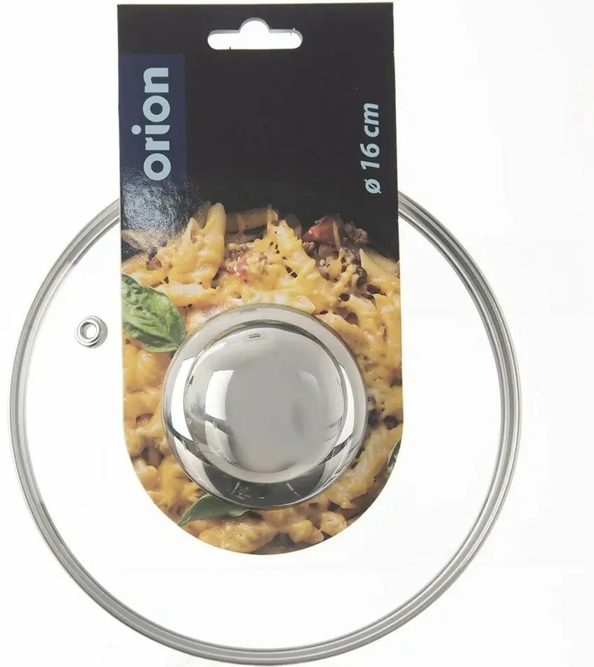 Orion üvegfedél fogantyúval, 16 cm, 16 cm