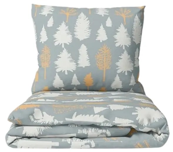 Pamut ágynemű HOLLY REST szürke Ágyneműhuzat mérete: 70 x 90 cm | 140 x 200 cm