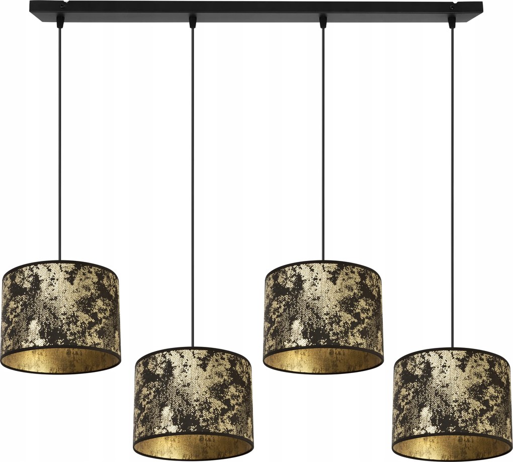 Mennyezeti Lámpa Lógó Csillár Lámpabúra Glamour Arany Modern Díszléc