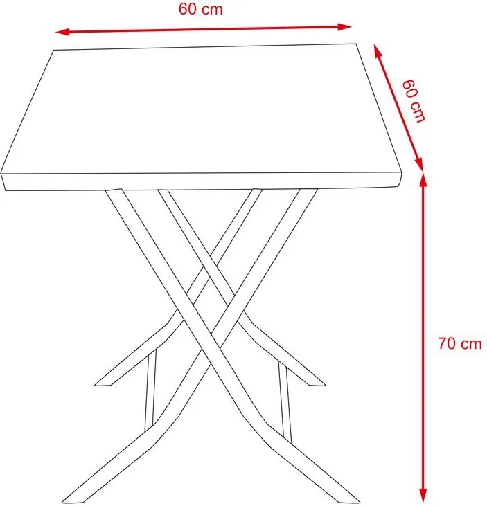 Avenberg BOLOGNA Összecsukható rattan szett - Antracit