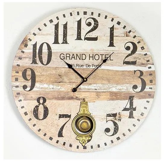 Falióra 1xAA átm. 58,2 cm bézs