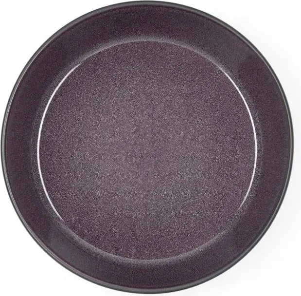 Fekete-lila kőedény tálka Gastro Black/Purple – Bitz