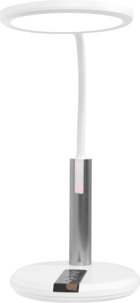 KAJA K-BL1513A BIAŁY ERIS Fehér Színű Asztali Lámpa 12W LED 650Lm 3000-5700K IP20