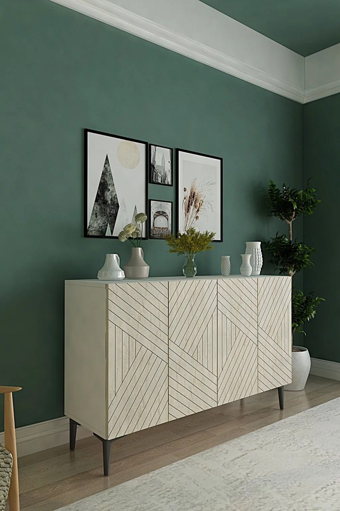 Ferro 120 - White, Travertine