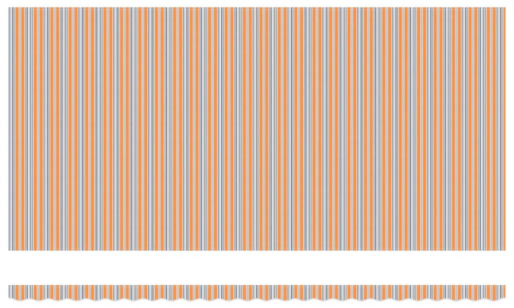 Automatikus Behúzható Napellenző LED Színes Csíkkal 600x300 cm