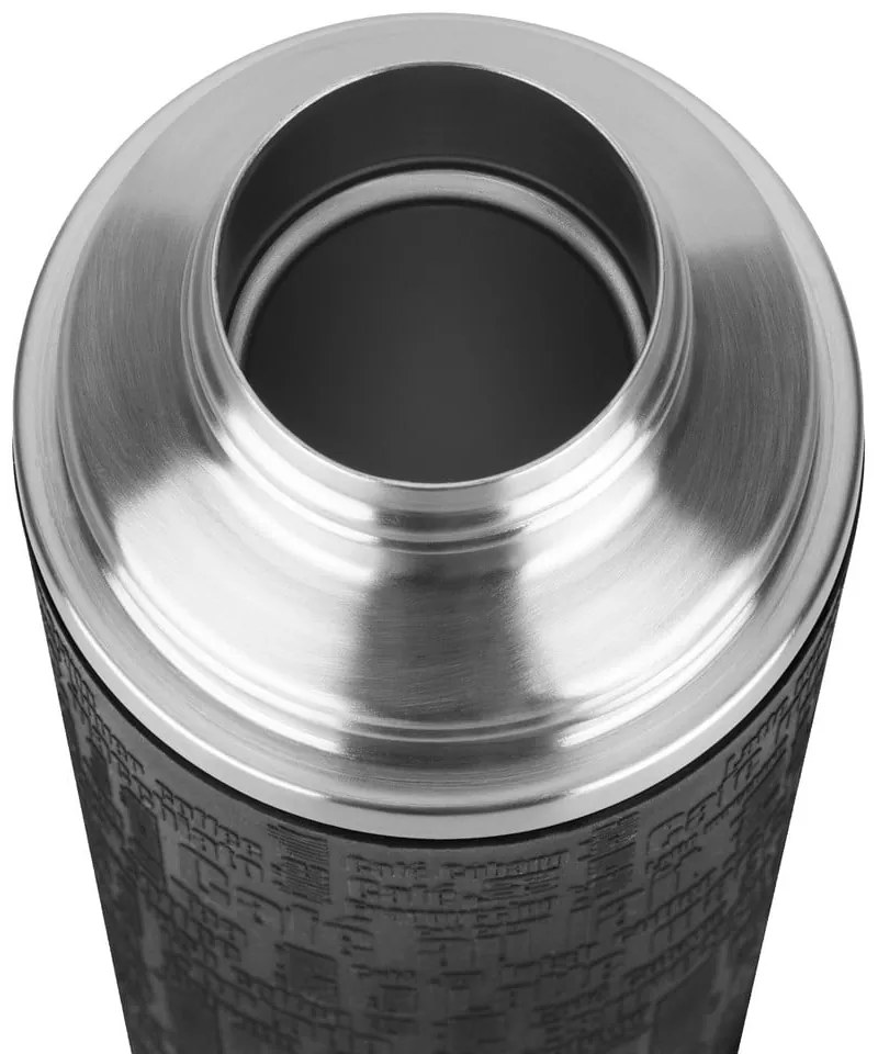 Fekete termosz bögrével 1 l Senator – Tefal