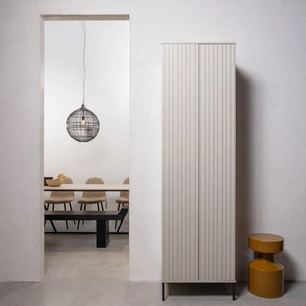 Fém kerek tárolóasztal ø 30 cm Ferry – WOOOD