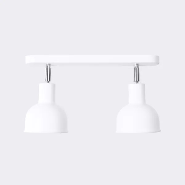 Sollux SL.1314 - Spotlámpa ELBA 2xE27/15W/230V fehér