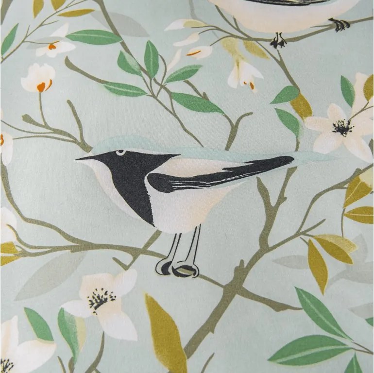 Mikroszálas párnahuzat FLORIBIRD 45x45 cm, zöld