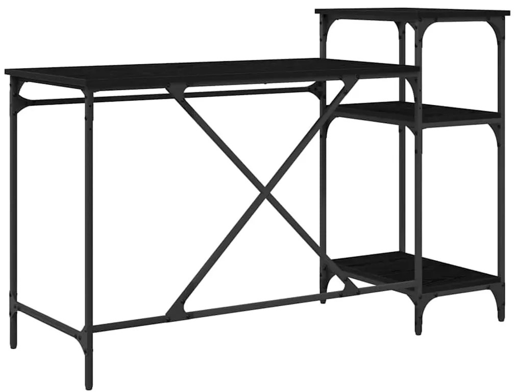 Asztal Fekete tölgy 135 x 50 x 90 cm Faanyag