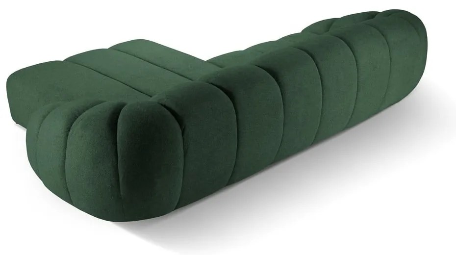 Zöld sarokkanapé (jobb oldali) Diana – Micadoni