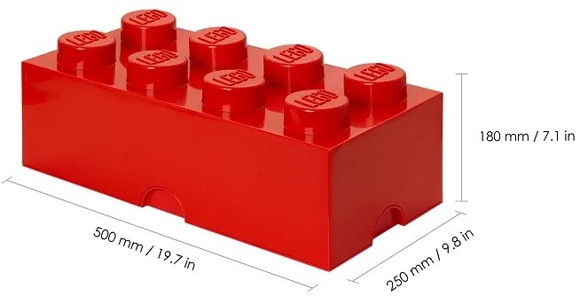 Tároló doboz 8-as, többféle - LEGO Szín: modrá