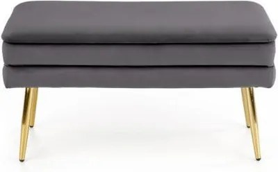 Velva szürke/arany pad