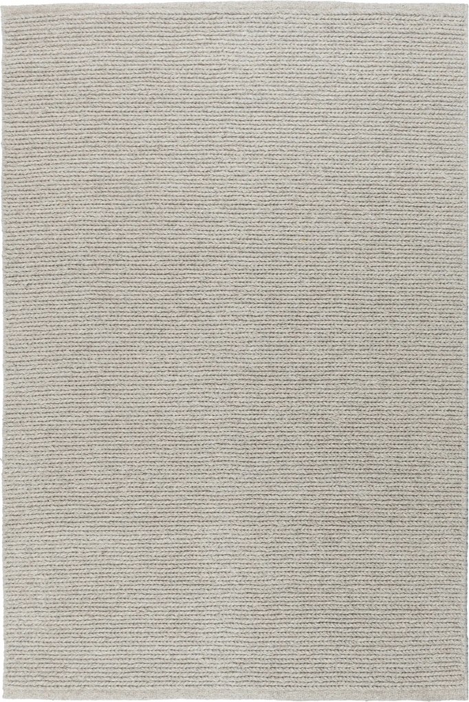 Alma Wool strapabíró, bézs színű, zsinóros gyapjúszőnyeg nappaliba, 120x170 cm