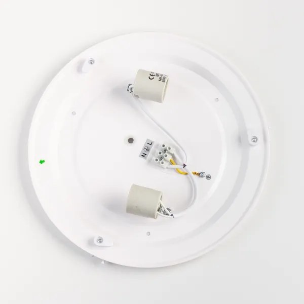 Brilagi - Fürdőszobai mennyezeti lámpa POOL 2xE27/15W/230V Ø 30 cm IP54 fehér