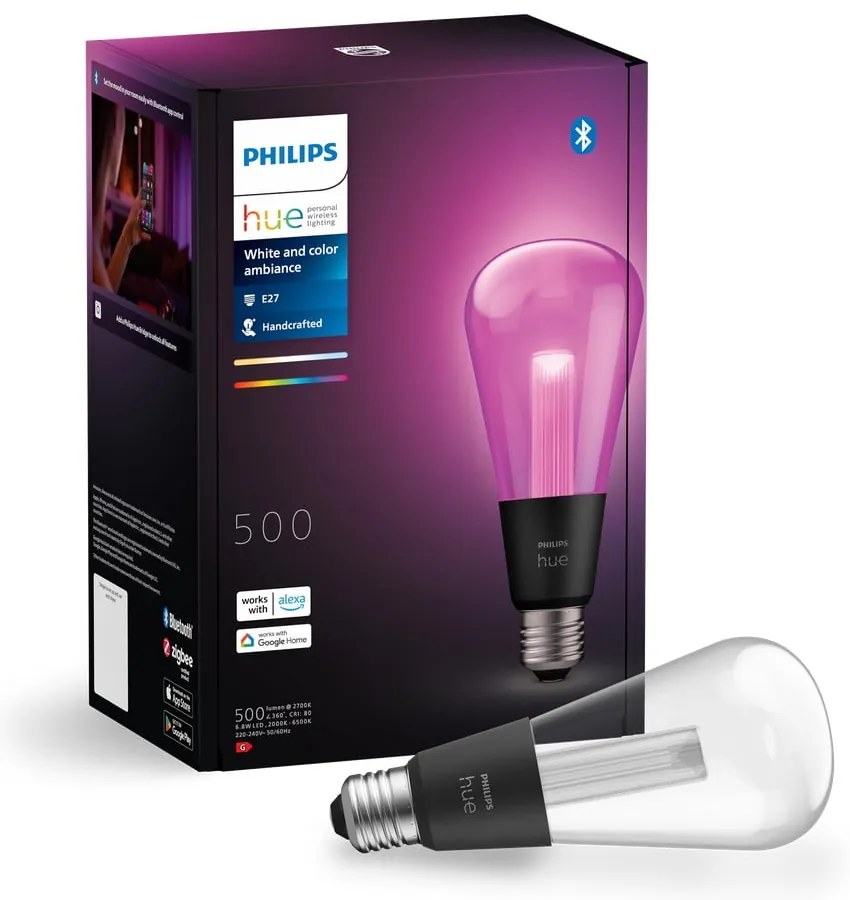 Okos izzó E27, 7 W LG – Philips Hue