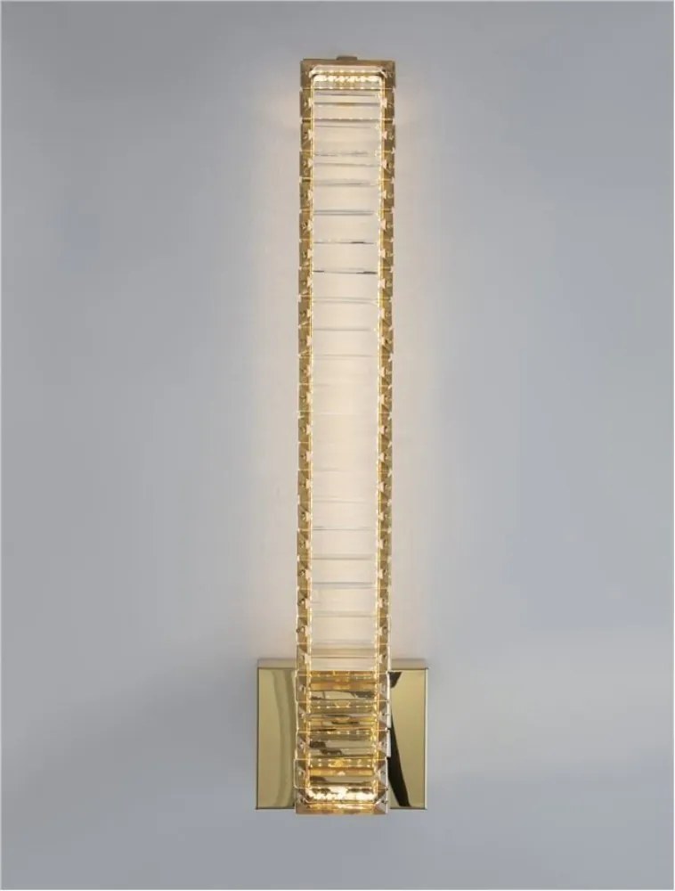 NOVA LUCE 9333065 AURELIA Kristály Fali Lámpa LED IP20