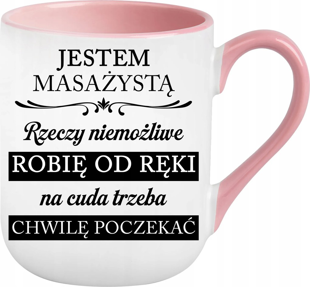 Bögre Elegáns Ajándék Masszőrnek Lehetetlen Dolgokat Csinálok Azonnal