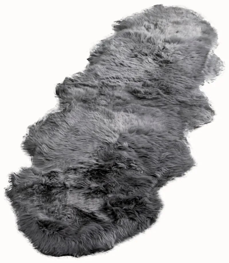 Bézs merinói gyapjú takaró, 60 x 240 cm - Native Natural