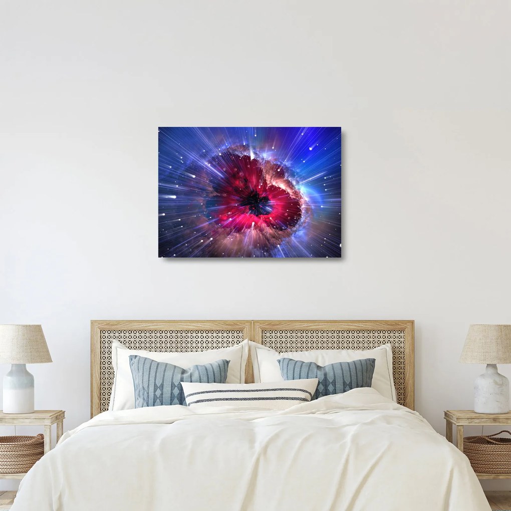 Kép - Az univerzum energiája (üvegen) (70x50 cm)