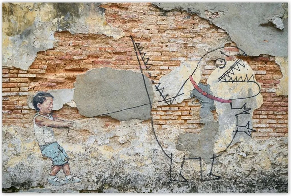 Poszterek 120x80 Graffiti Utcaművészet