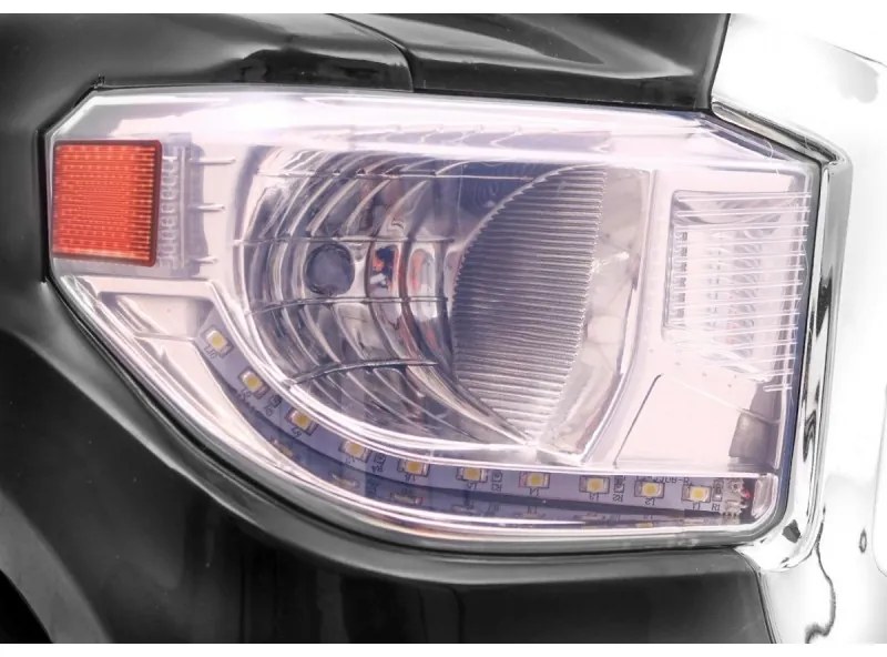 Toyota Tundra elektromos autó, 2 ülés, 4 motor, EVA kerekek, fekete színű