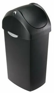 Simplehuman szemetes, 40 l, fekete, 40 l