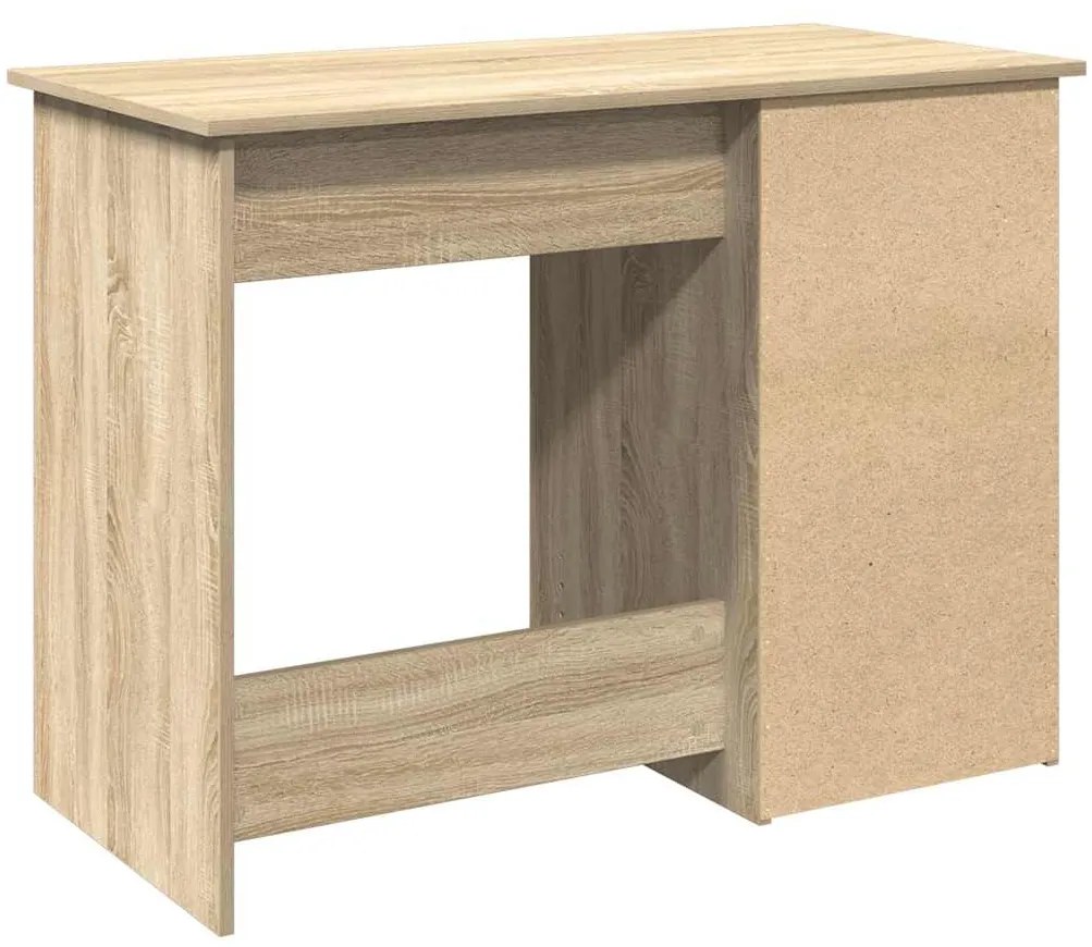 vidaXL sonoma tölgy színű szerelt fa íróasztal 102 x 50 x 75 cm