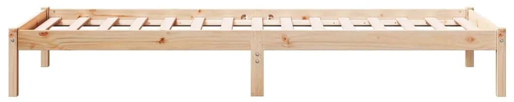 tömör fenyőfa extra hosszú ágykeret matrac nélkül 80 x 210 cm
