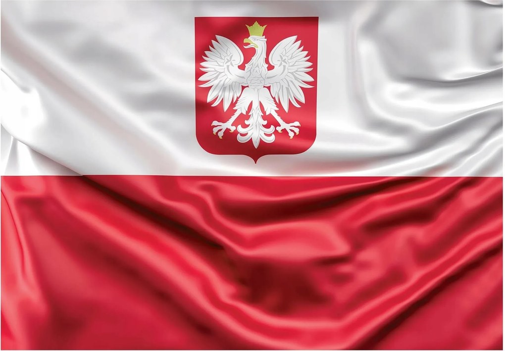 Ifjúsági fotótapéta lengyel zászló 368 x 254